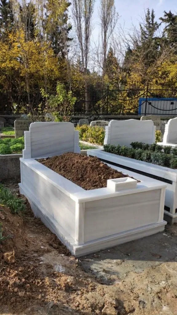Marmara mermer mezar modeli